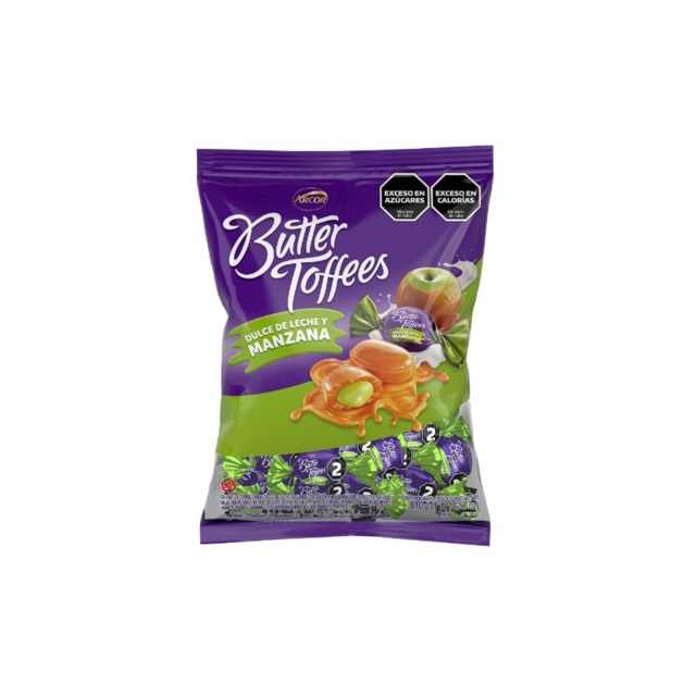 CARAMELOS BUTTER TOFFEES RELLENO MANZANA